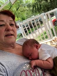 My sweet baby 😘 My first grandbaby ❤️ Growing so fast 😍