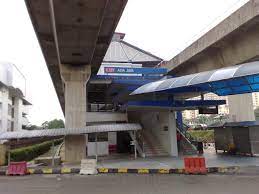 The setia jaya station is a connected station located nearby bandar sunway and served by the 2 ktm port klang line and b1 brt sunway line. Asia Jaya Lrt Station Wikipedia