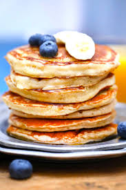 Add blueberries or chocolate chips to the pancake batter. Fluffy Greek Yogurt Pancakes Video Sweet And Savory Meals