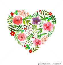 To see more check out www.lovekarladesigns.com! Heart Flower Drawing At Paintingvalley Com Explore Collection Of Heart Flower Drawing