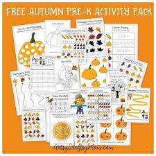 Free thanksgiving printables for preschoolers. Free Thanksgiving Printable Preschool Activity Pack By Artsycraftsymom