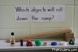 Ramps In The Science Center Preschool Science Science Activities Science Area