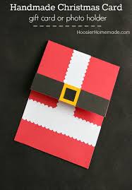 Do you send christmas cards? Handmade Christmas Card Homemade Holiday Inspiration Hoosier Homemade