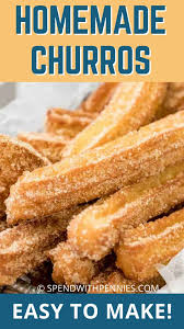 Easy Homemade Churros In 2020 Homemade Churros Homemade Churros Recipe Food