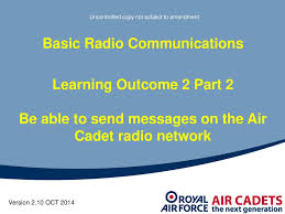 Although they are sometimes called phonetic alphabets, spelling alphabets are unrelated to phonetic transcription systems like the international. Basic Radio Communications Learning Outcome 2 Part 2 Ppt Download