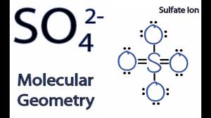 So4 2 Molecular Geometry Shape And Bond Angles Youtube