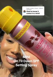 On Til Dawn Mini SPF Setting Spray Review