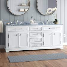 Three Posts Dovercourt 72 Double Bathroom Vanity Set Best Bathroom Vanities Bathroom Vanity Double Bathroom Vanity