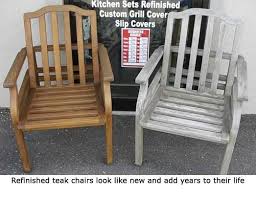 Refinish Teak Furniture Outdoor Furniture Repair Teak Restoration Outdoor Teak Chair Teak Furniture Teak Chairs