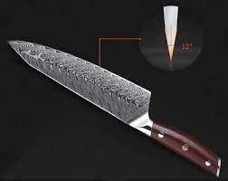 A good damascus steel chef knife is a chef's best friend in the kitchen. 5pc Japanese Damascus Steel Kitchen Knife Set Knifewarehouse