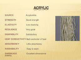 Properties And Uses Of Acrylic Fiber