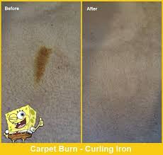 Using a mild detergent, clean the affected area using a sponge and rinse. Mckinney Carpet Repair Curling Iron Burn Dallas Carpet Repair