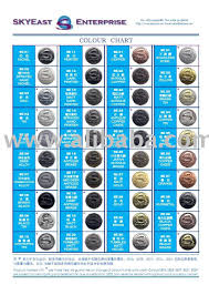 Plating Colour Chart For Metal Accessories Buy Plating Colour Product On Alibaba Com