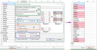 How To Vlookup To Compare Two Lists In Separated Worksheets