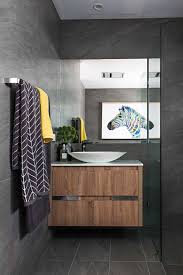 Geometric patterns are frequently utilized as decorative borders for floors and tiled walls. 4 Ideas For Making Art Work In Your Bathroom Home Beautiful Magazine Australia