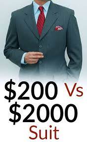 The 9 best men's suits you can buy in 2021 for under £500. 200 Vs 2000 Suit 5 Differences Between Low High Quality Suits Cheap Vs Expensive Menswear