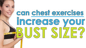 chest exercises increase your bust size