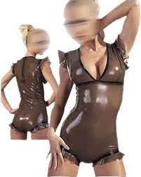 Amazon.com: Handmade Transparent Brown Latex Tights V-Neck Bodysuits Fetish  Rubber Jersey Suit Back Zipper Swimsuits,Army Green,l : Clothing, Shoes &  Jewelry