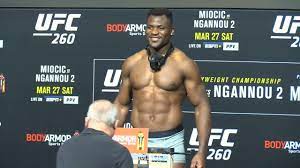 The predator date of birth: Ufc 260 Stipe Miocic Vs Francis Ngannou 2 Weigh In Mma Fighting Youtube