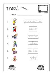 Kids Activity Worksheets Family K5 Worksheets Family Worksheet English Worksheets For Kids Kindergarten Worksheets