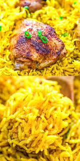 Chicken And Yellow Rice Skillet Chicken And Yellow Rice Recipes Easy Chicken Recipes