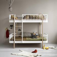 Therefore it is suitable for children from the age of one. Wood Original Bunk Bed White Oak Oliver Furniture Com