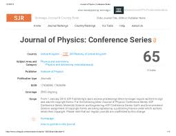 I have a publication in journal of physics: Pdf Journal Of Physics Conference Series Sabah Mahmood Academia Edu