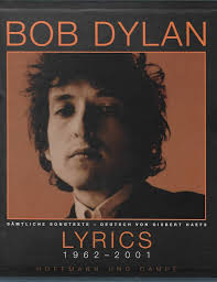 Lyrics by Bob Dylan German Book