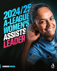 What a debut professional season it has been for Lourdes Bosch 👏 🎯 No  player across the competition has had more assists!
