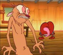 Tooncrap 32 Ren Stimpy S Adult Party Cartoon Stimpy S Pregnant