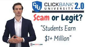 Is ClickBank University A Scam or Legit? - "Students Earn $1+ ...
