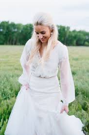 Long Bishop Sleeve Wedding Dress Bishop Sleeve Modest Wedding Dress Modest Wedding Gowns Modest Wedding Dresses Modest Bridal Gowns