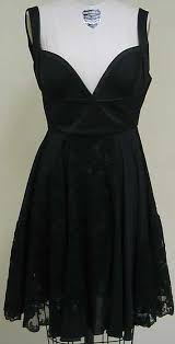 Black Silk Cocktail Dress With Pink And Blue Lace Up Back Front By Gianni Versace Italian Fall Winter 1991 92 Moda Femenina Moda Femenina