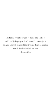 Jhene Aiko Lyrics Young Quotes Song Lyric Quotes Here Lyrics