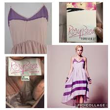 Forever 21 Rory Beca Dusty Pink Purple Dress Womens