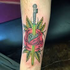 The fact that rose designs can be incorporated with other elements makes the. Samjlittle Star Wars Starwars Death Star Rose Light Saber