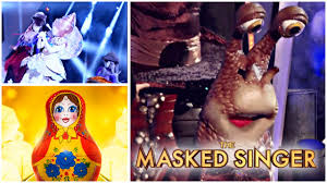 And surely we've run the masked singer's instagram account has been haunting me posting some pics of the characters. More Masked Singer Costumes Revealed Russian Dolls Snail Shell Youtube