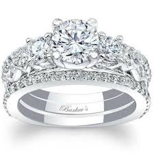 Check spelling or type a new query. Barkev S Three Stone Diamond Bridal Ring Set Ben Garelick