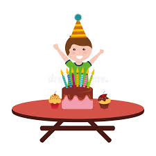 Christmas birthday shirt for boys, holiday birthday, winter onerderland 1st birthday, personalized, any age Happy Boy Birthday Cake With Candles On Table Stock Vector Illustration Of Candles Child 145477379