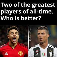 Lingardinho Or Ronaldo Who You Got Soccer Trainer Ronaldo Soccer
