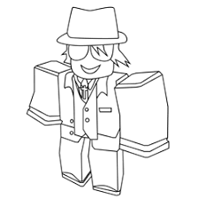 roblox coloring pages for kids printable free download coloringpages101 com