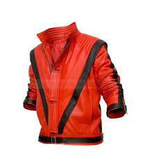 Michael Jackson Thriller Red Leather Jacket Michael Jackson Thriller Jacket Leather Jacket Michael Jackson Thriller Costume