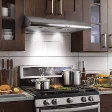 This range hood is certified by the home ventilating institute for its stellar performance and value. Buy Cosmo Cos 5mu36 36 In Under Cabinet Range Hood Ductless Convertible Duct Slim Kitchen Stove Vent With 3 Speed Exhaust Fan Reusable Filter And Led Lights In Stainless Steel 36 Inch Online