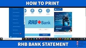 Explore our products & services to achieve your financial goals. How To Download Online Bank Statement Rhb Bank Youtube