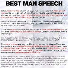 Funnyordie Template For Any Best Man Speech Wedding Season Is Upon Us And If You Re A Best Best Man Speech Best Man Wedding Speeches Funny Wedding Speeches