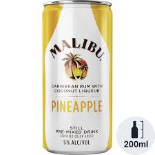 An easy recipe for a refreshing coconut rum drink with malibu rum, cranberry and pineapple juice. Malibu Pineapple Rtd Total Wine More