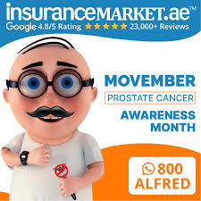 Movember: A Hairy Good Cause Join Alfred in supporting men's health this  Movember. Get insured with InsuranceMarket.ae and protect yourself and your  loved ones. Call or Whatsapp 800 ALFRED. #Movember #MensHealth  #ProstateCancerAwareness #