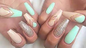 Coffin acrylic nails might sound morbid the first time you hear about them. Coffin Cute Nails New Expression Nails