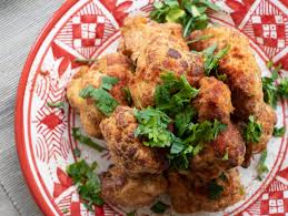 Beignets De Chou Fleur A L Ail Et Au Paprika Mare Nostrum Paris