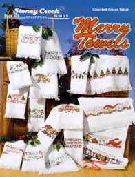 Only 3 available and it's in 1 person's cart. Stoney Creek Merry Towels Cross Stitch Pattern 123stitch